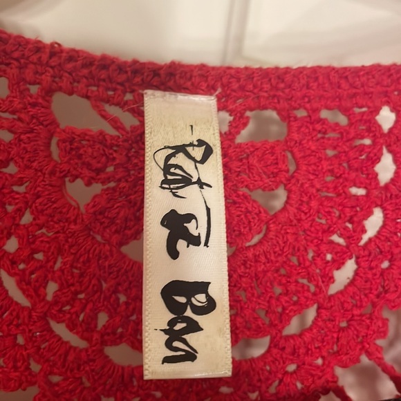 Red Rat & Boa Dress - Picture 5 of 5